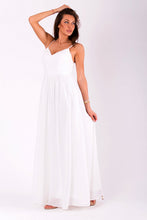 Load image into Gallery viewer, EVA&amp;LOLA  DRESS WHITE 51008-2