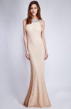 Load image into Gallery viewer, SOKY SOKA DRESS BEIGE 53004-1