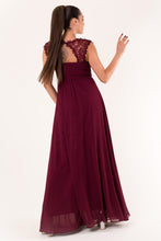Load image into Gallery viewer, EVA &amp; LOLA DRESS eggplant 60005-1