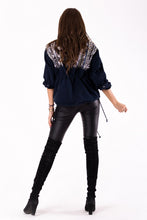Load image into Gallery viewer, JACKET - NAVY BLUE 46005-1