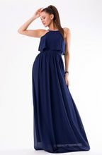 Load image into Gallery viewer, EVA &amp; LOLA DRESS NAVY BLUE 54006-3