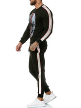 Load image into Gallery viewer, SWEAT SUIT MAN- BLACK  59001-1