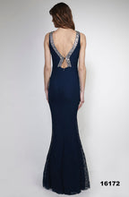 Load image into Gallery viewer, SOKY SOKA DRESS NAVY BLUE 46013-3