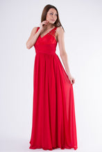 Load image into Gallery viewer, EVA &amp; LOLA DRESS ROYAL RED 58003-3