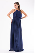 Load image into Gallery viewer, EVA &amp; LOLA DRESS NAVY BLUE 54006-3