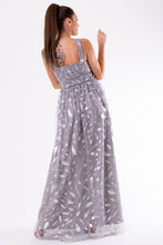 Load image into Gallery viewer, EVA &amp; LOLA DRESS GREY 54001-2
