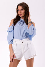 Load image into Gallery viewer, SHORTS - WHITE 46029-3