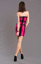Load image into Gallery viewer, 6001-2 EMAMODA DRESS - FUSHIA