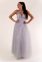 Load image into Gallery viewer, EVA &amp; LOLA DRESS ROYAL  GREY 60009-3
