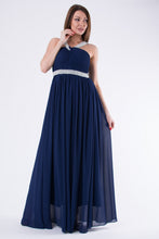 Load image into Gallery viewer, EVA &amp; LOLA DRESS NAVY BLUE 58002-3