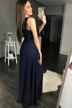 Load image into Gallery viewer, EVA &amp; LOLA DRESS NAVY 44005-2