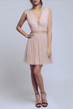 Load image into Gallery viewer, SOKY SOKA  DRESS NUDE 56005-1