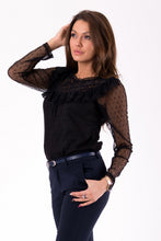 Load image into Gallery viewer, BLOUSE -BLACK 46041-2