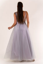 Load image into Gallery viewer, EVA &amp; LOLA DRESS ROYAL  GREY 60009-3