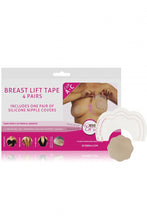 Load image into Gallery viewer, BYE BRA - breast tape and silk covers for A-C warts 3 pieces 50017-1