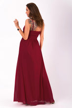Load image into Gallery viewer, EVA&amp;LOLA  DRESS eggplant 51008-3
