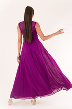Load image into Gallery viewer, EVA &amp; LOLA DRESS PURPLE 60005-2