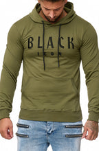 Load image into Gallery viewer, MEN'S BLOUSE BLACK ICON-KHAKI 52004-3