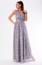 Load image into Gallery viewer, EVA &amp; LOLA DRESS GREY 54001-2