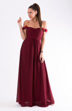 Load image into Gallery viewer, EVA &amp; LOLA DRESS eggplant 54002-2
