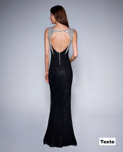 Load image into Gallery viewer, SOKY SOKA  DRESS BLACK 48001-2