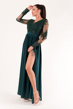 Load image into Gallery viewer, EVA&amp;LOLA  DRESS BOOTLE GREEN 60008-1