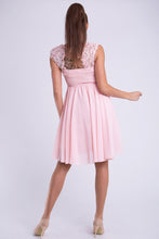 Load image into Gallery viewer, EVA &amp; LOLA DRESS powder pink 26012-6