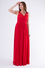 Load image into Gallery viewer, EVA &amp; LOLA DRESS ROYAL RED 58003-3