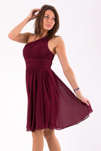 Load image into Gallery viewer, EVA&amp;LOLA  DRESS eggplant 46037-4