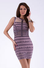 Load image into Gallery viewer, SOKY SOKA DRESS PINK 46025-1