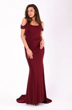 Load image into Gallery viewer, EVA&amp;LOLA  DRESS eggplant 51005-5