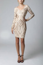 Load image into Gallery viewer, SOKY SOKA  DRESS NUDE 62007-1