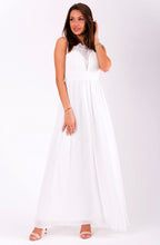 Load image into Gallery viewer, EVA&amp;LOLA  DRESS WHITE 51004-3
