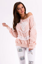 Load image into Gallery viewer, SWEATER - LIGHT PINK 46003-1