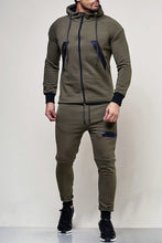 Load image into Gallery viewer, SWEAT SUIT MAN- KHAKI  47002-1
