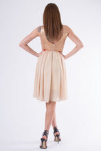 Load image into Gallery viewer, EVA &amp; LOLA DRESS GOLD 58006-2