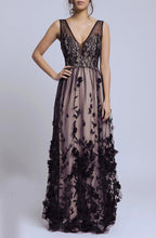 Load image into Gallery viewer, SOKY SOKA  DRESS BLACK 60003-3
