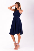 Load image into Gallery viewer, EVA&amp;LOLA  DRESS NAVY BLUE 51003-3