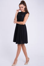 Load image into Gallery viewer, EVA &amp; LOLA DRESS BLACK 26012-2