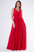Load image into Gallery viewer, EVA &amp; LOLA DRESS ROYAL RED 58003-3