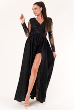 Load image into Gallery viewer, EVA &amp; LOLA DRESS ROYAL BLACK 60008-2