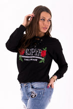 Load image into Gallery viewer, BLOUSE- BLACK 46026-2