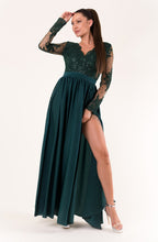 Load image into Gallery viewer, EVA&amp;LOLA  DRESS BOOTLE GREEN 60008-1