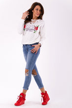 Load image into Gallery viewer, BLOUSE- WHITE 46026-3