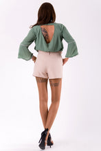Load image into Gallery viewer, BLOUSE -KHAKI 46030-1