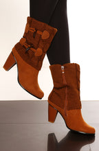 Load image into Gallery viewer, 2815-2 Boots button slider -camel