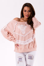 Load image into Gallery viewer, SWEATER - LIGHT PINK 46003-1