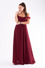 Load image into Gallery viewer, EVA &amp; LOLA DRESS eggplant 54002-2