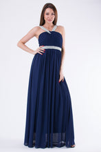 Load image into Gallery viewer, EVA &amp; LOLA DRESS NAVY BLUE 58002-3