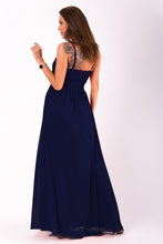 Load image into Gallery viewer, EVA&amp;LOLA  DRESS NAVY BLUE 51008-4